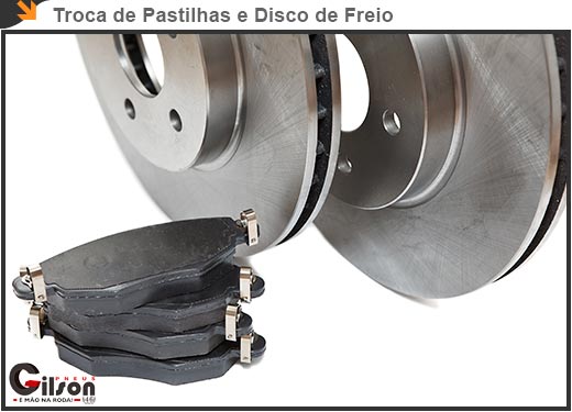 Troca de Pastilhas e Disco de Freio