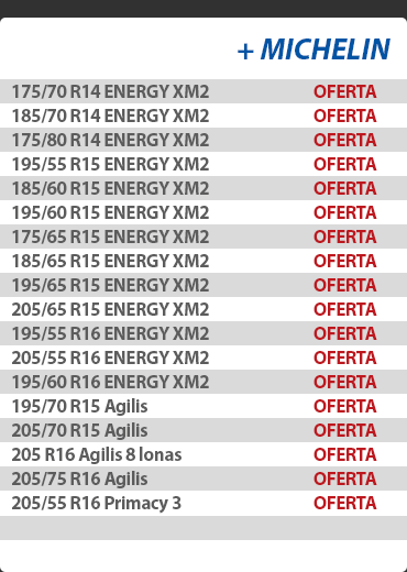 Catálogo Pneus Michelin 02
