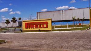 Fábrica da Pirelli no Brasil