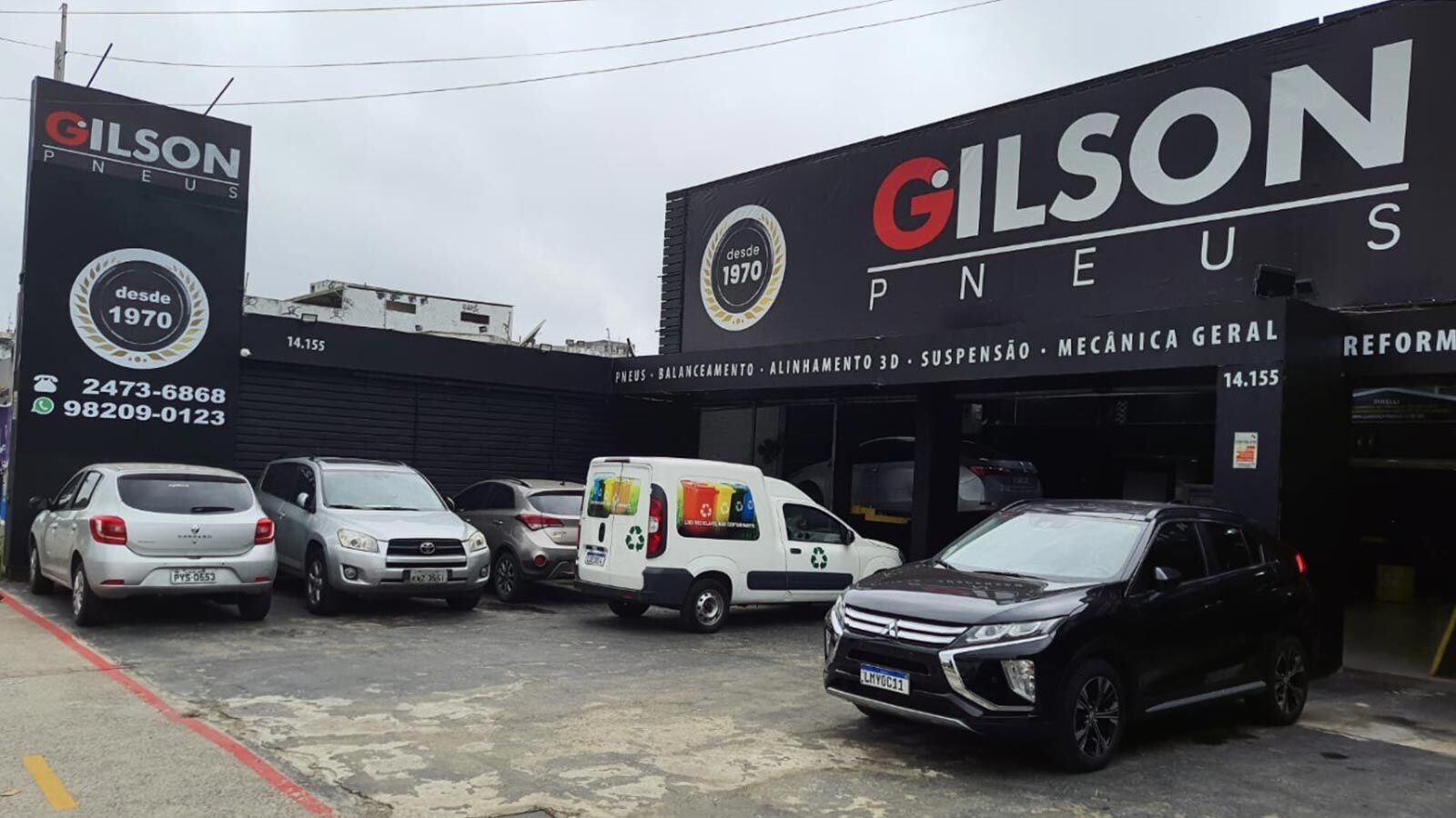 loja de pneu no recreio